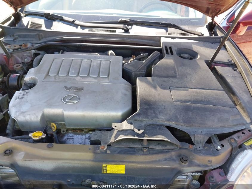 2008 Lexus Es 350 VIN: JTHBJ46G482183273 Lot: 39411171