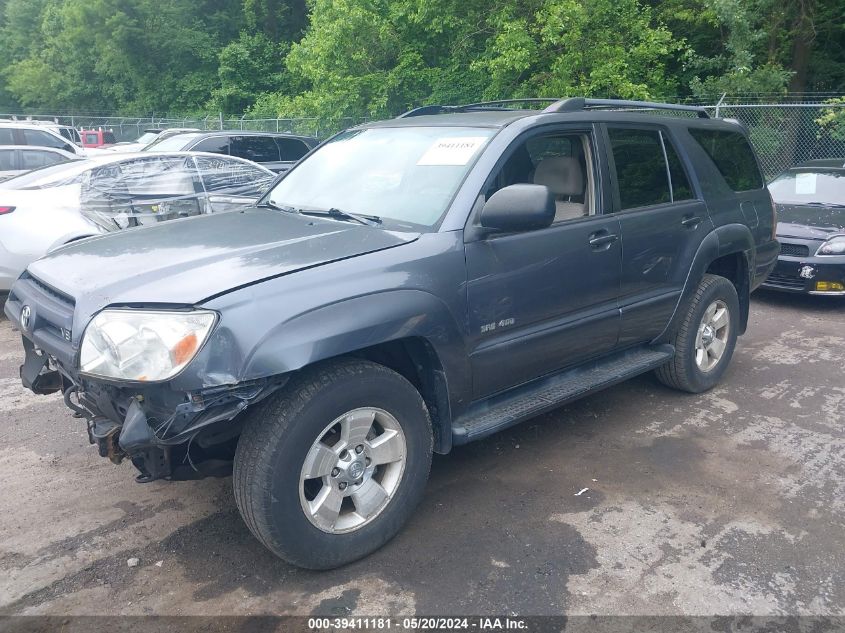 2003 Toyota 4Runner Sr5 V8 VIN: JTEBT14R830021452 Lot: 39411181