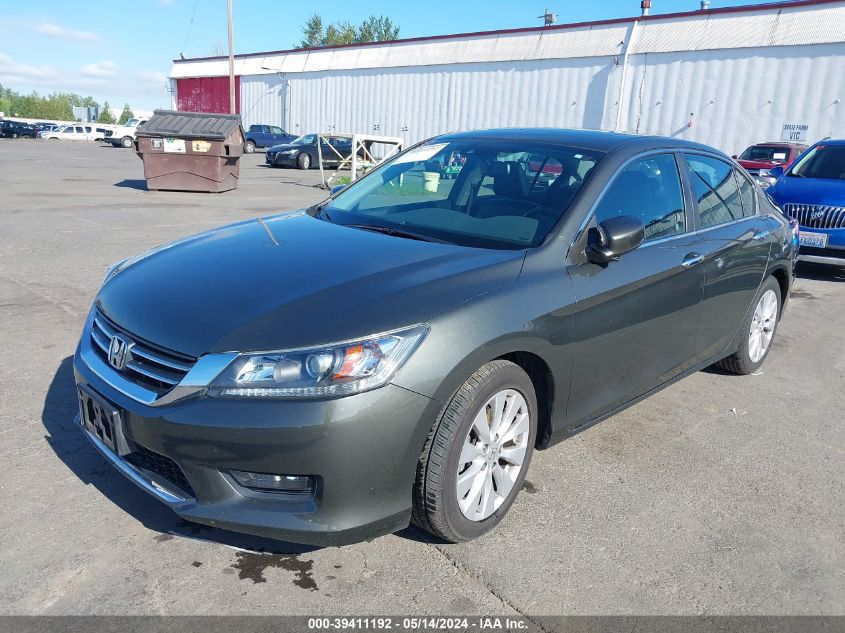 2014 Honda Accord Ex-L VIN: 1HGCR2F85EA176024 Lot: 39411192