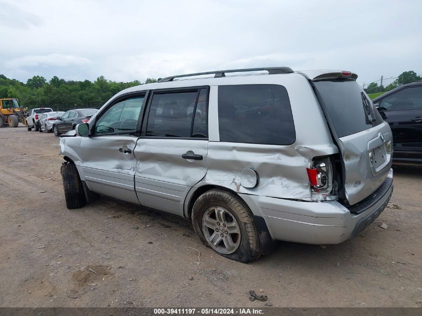 2004 Honda Pilot Ex-L VIN: 2HKYF18694H518293 Lot: 39411197