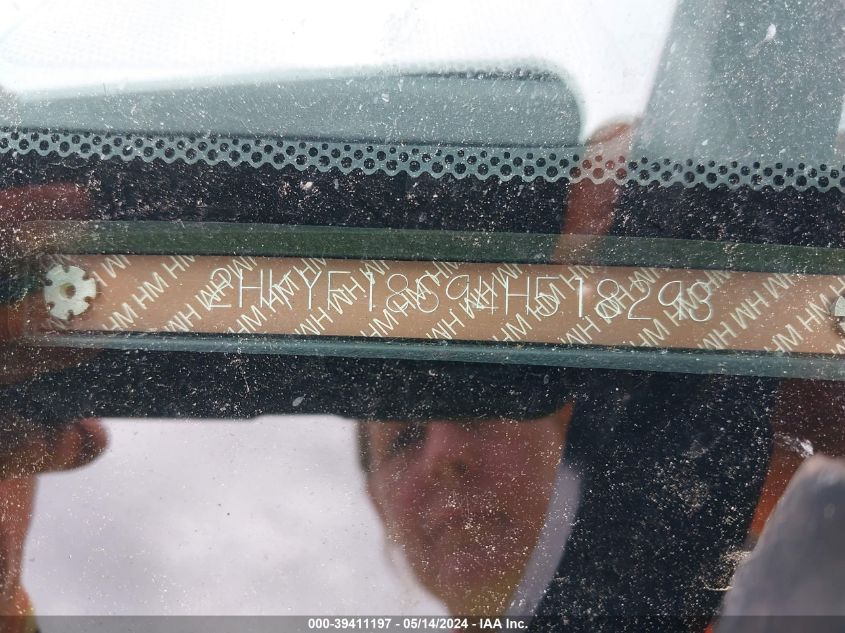 2004 Honda Pilot Ex-L VIN: 2HKYF18694H518293 Lot: 39411197