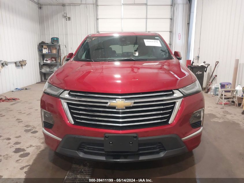 2022 Chevrolet Traverse Awd Premier VIN: 1GNEVKKW5NJ147671 Lot: 39411199