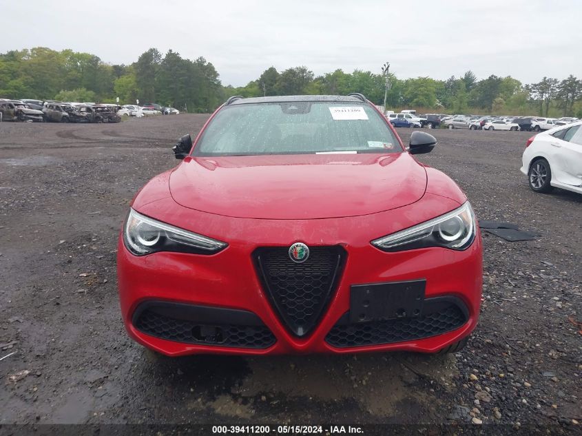 2022 Alfa Romeo Stelvio Veloce Ti Awd VIN: ZASPAKBN9N7D28815 Lot: 39411200