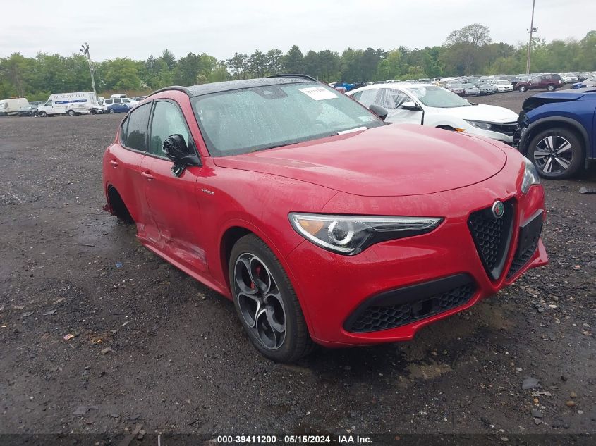 2022 Alfa Romeo Stelvio Veloce Ti Awd VIN: ZASPAKBN9N7D28815 Lot: 39411200