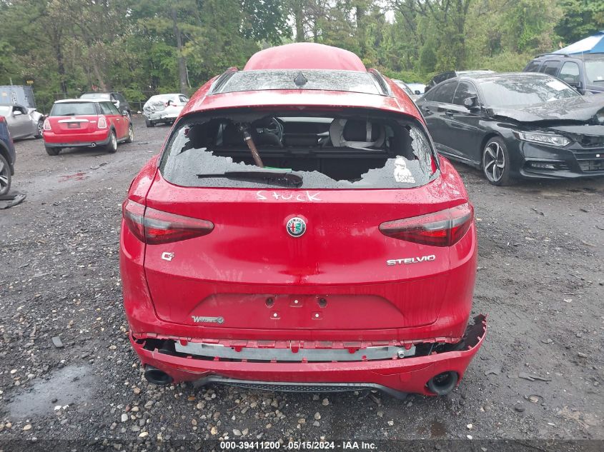 2022 Alfa Romeo Stelvio Veloce Ti Awd VIN: ZASPAKBN9N7D28815 Lot: 39411200