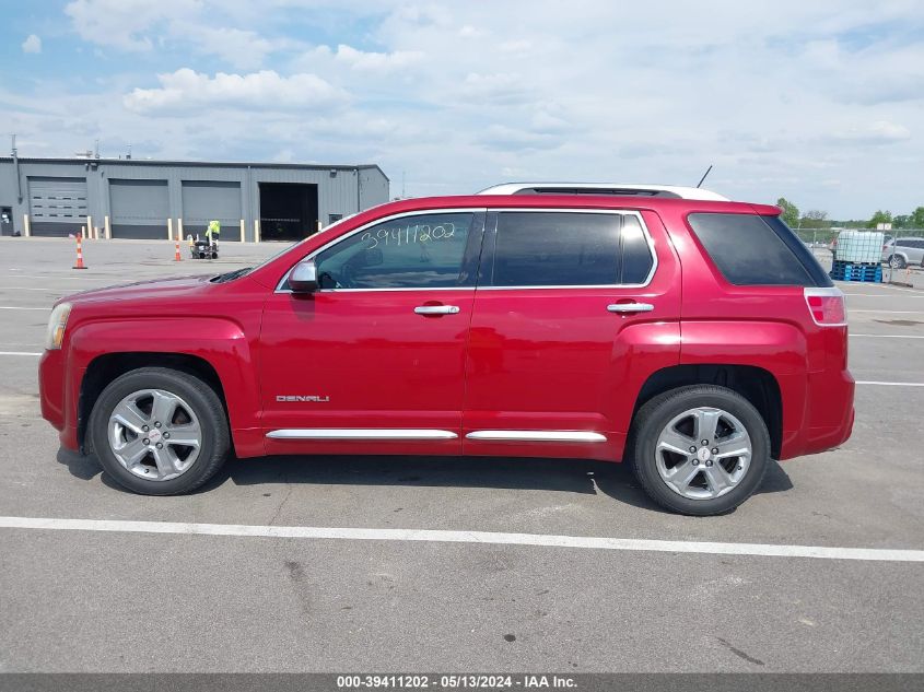 2014 GMC Terrain Denali VIN: 2GKFLZEK2E6356677 Lot: 39411202