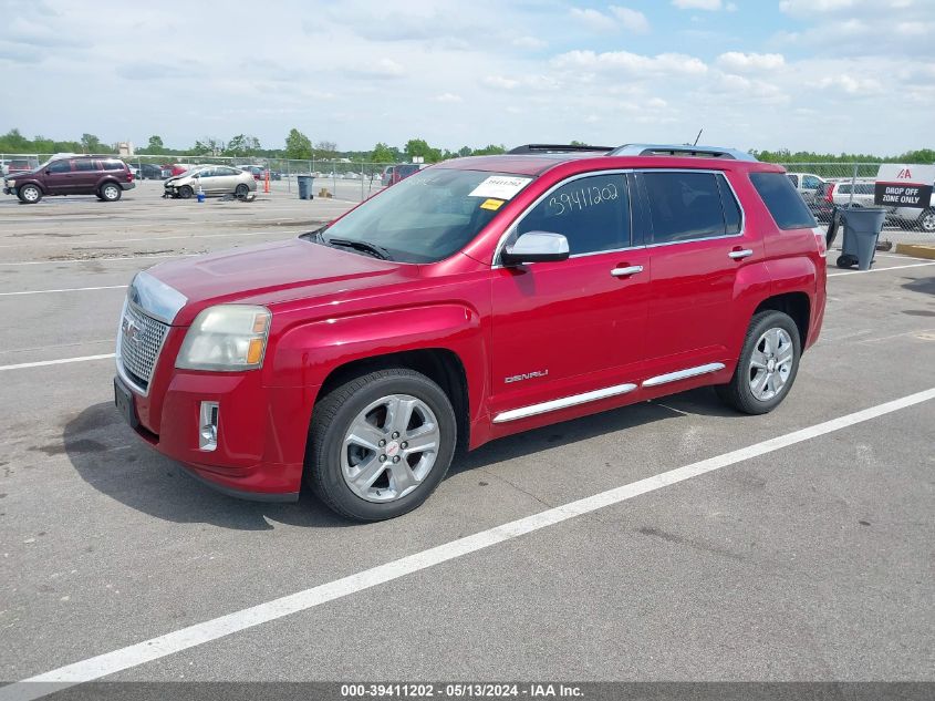 2014 GMC Terrain Denali VIN: 2GKFLZEK2E6356677 Lot: 39411202