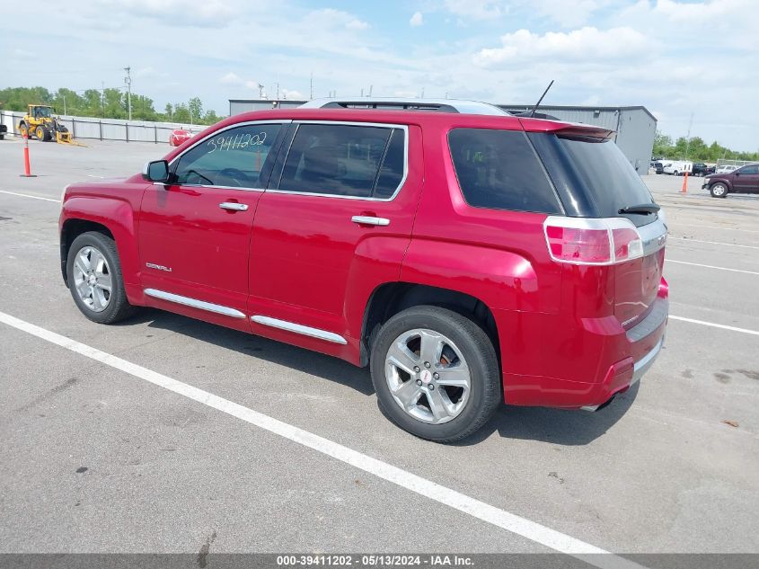 2014 GMC Terrain Denali VIN: 2GKFLZEK2E6356677 Lot: 39411202