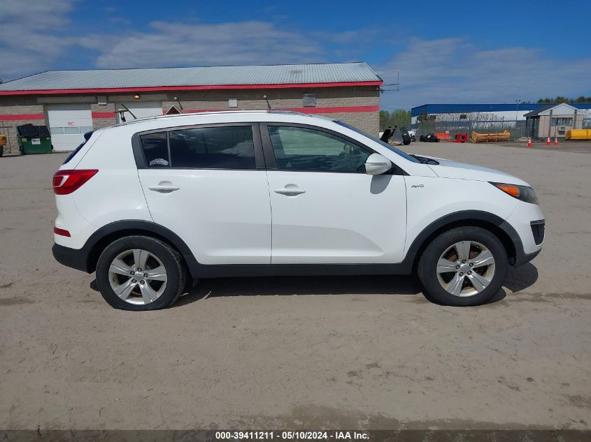 2011 Kia Sportage Lx VIN: KNDPBCA23B7013040 Lot: 39411211