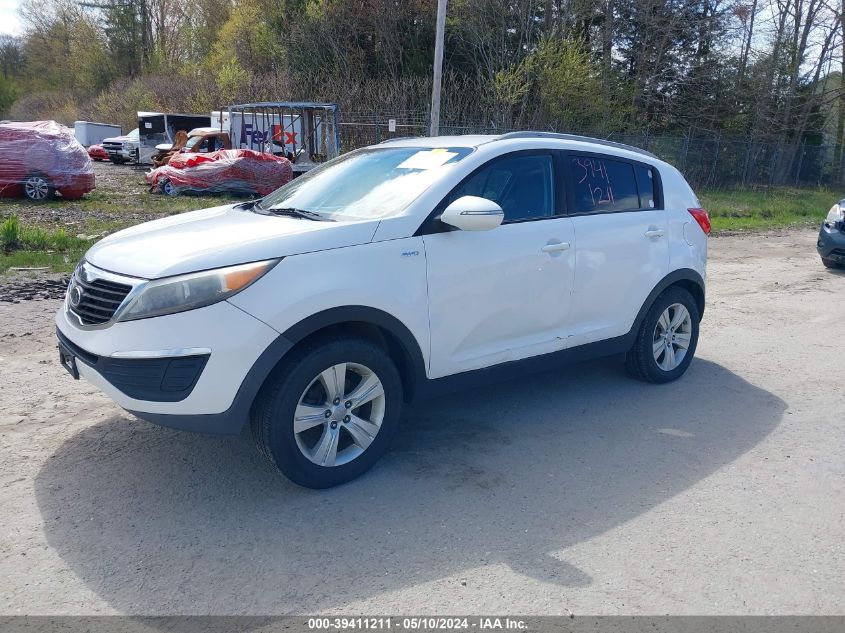 2011 Kia Sportage Lx VIN: KNDPBCA23B7013040 Lot: 39411211