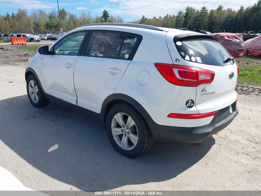 2011 Kia Sportage Lx VIN: KNDPBCA23B7013040 Lot: 39411211