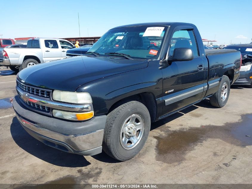 2002 Chevrolet Silverado 1500 VIN: 1GCEC14W92Z216736 Lot: 39411214