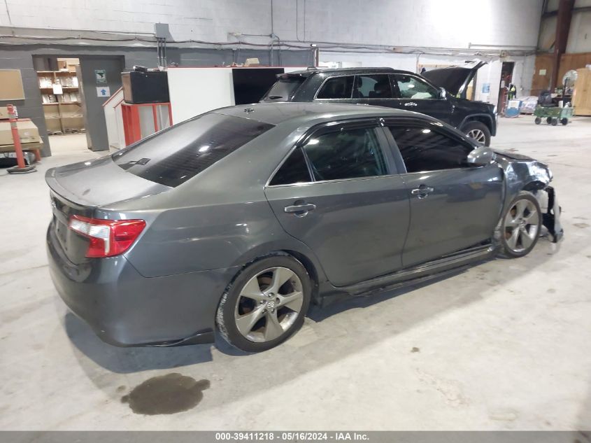 2012 Toyota Camry Se/Xle VIN: 4T1BK1FK2CU007333 Lot: 39411218