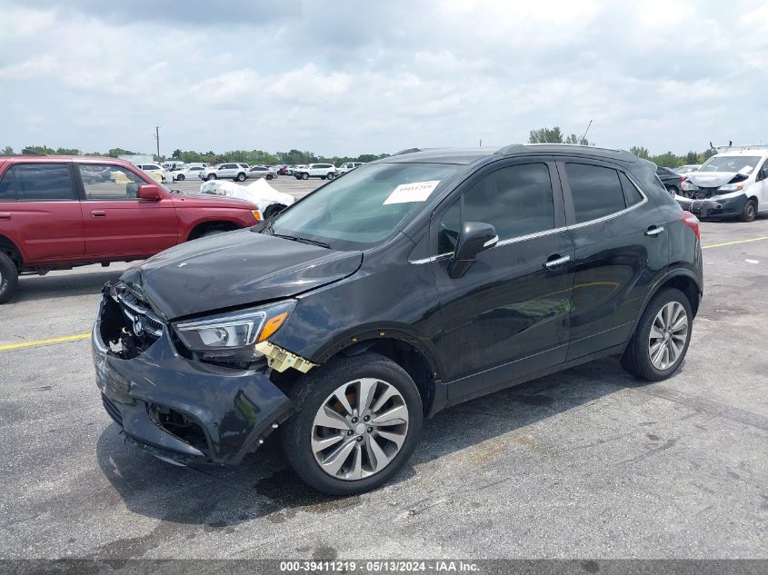 2017 Buick Encore Preferred VIN: KL4CJESB9HB212458 Lot: 39411219