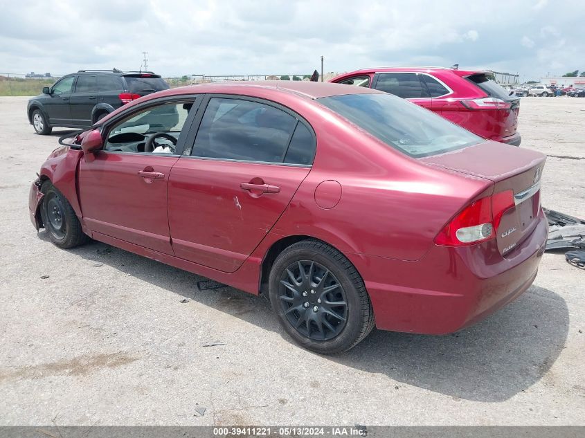 2010 Honda Civic Lx VIN: 2HGFA1F57AH586789 Lot: 39411221