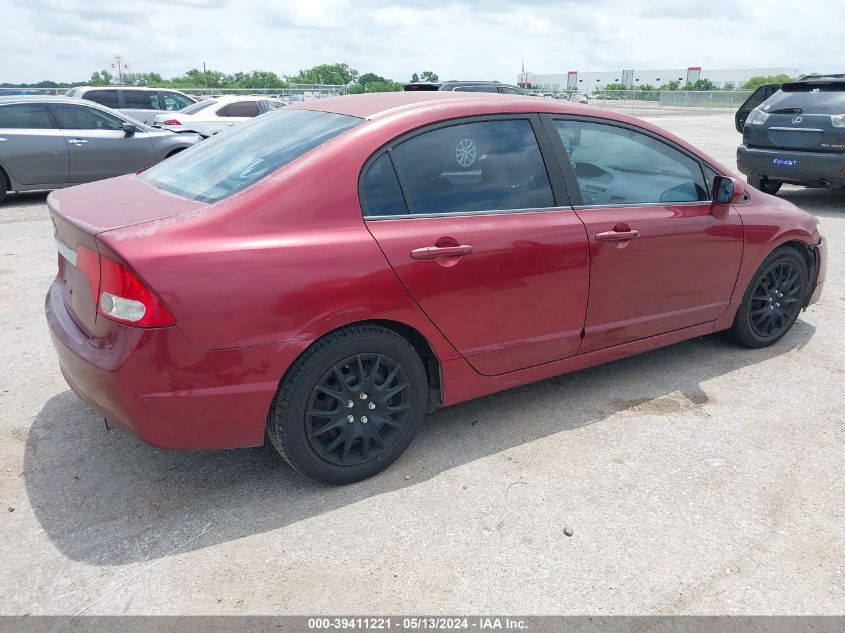 2010 Honda Civic Lx VIN: 2HGFA1F57AH586789 Lot: 39411221