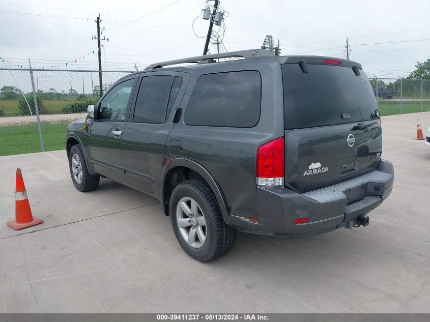 2008 Nissan Armada Se VIN: 5N1BA08D08N628812 Lot: 39411237