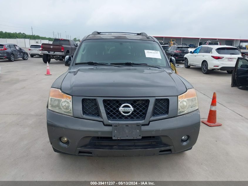 2008 Nissan Armada Se VIN: 5N1BA08D08N628812 Lot: 39411237