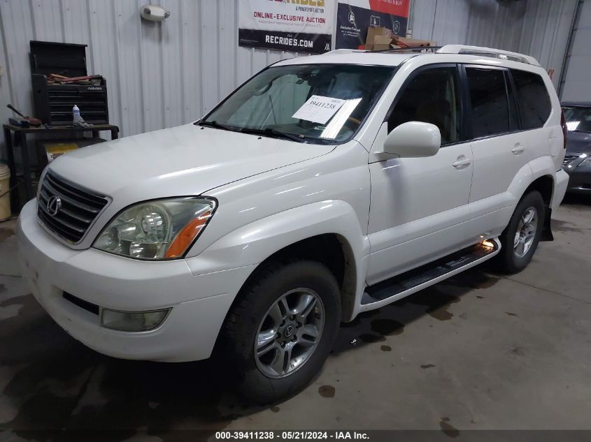 2005 Lexus Gx 470 VIN: JTJBT20X350078690 Lot: 39411238