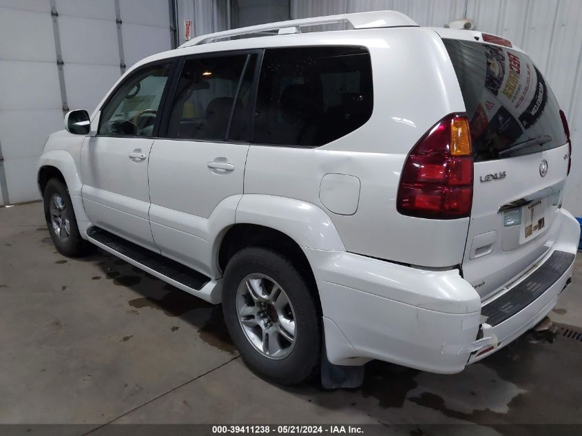 2005 Lexus Gx 470 VIN: JTJBT20X350078690 Lot: 39411238