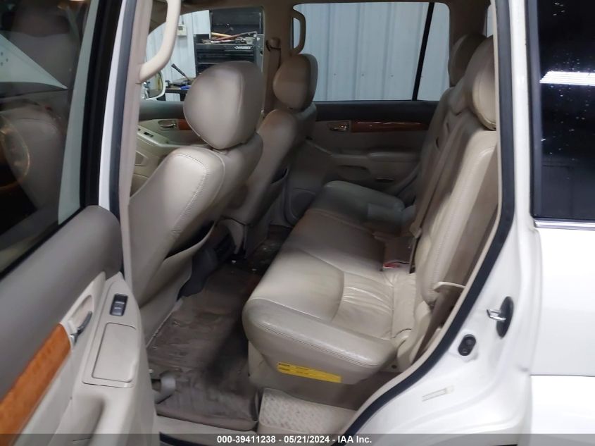 2005 Lexus Gx 470 VIN: JTJBT20X350078690 Lot: 39411238