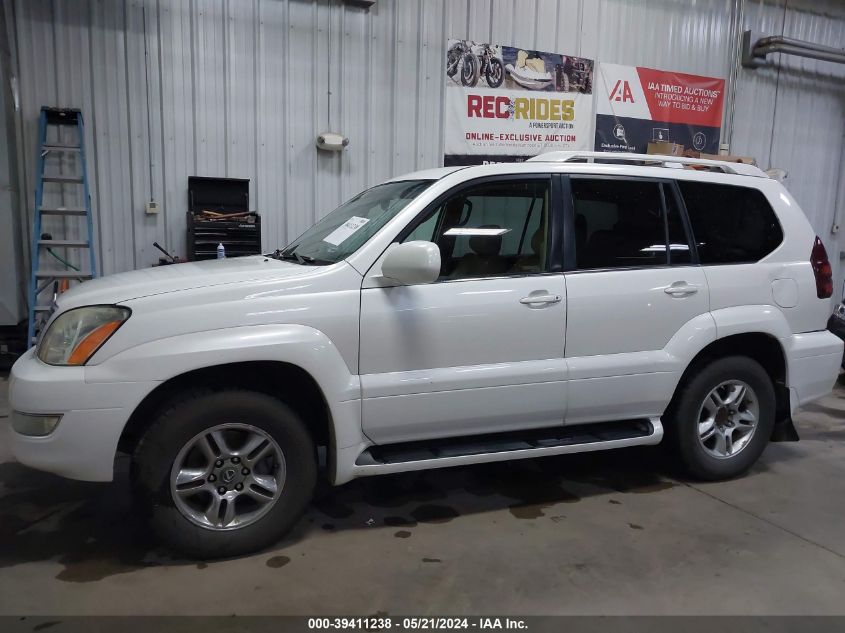 2005 Lexus Gx 470 VIN: JTJBT20X350078690 Lot: 39411238