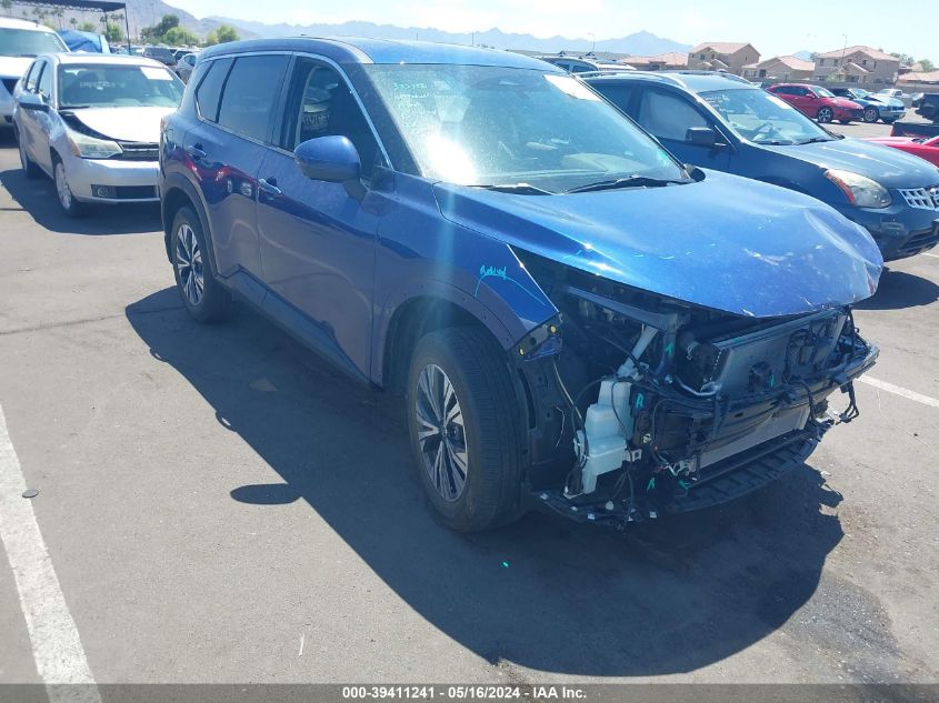 2021 Nissan Rogue Sv Fwd VIN: 5N1AT3BA3MC789120 Lot: 39411241