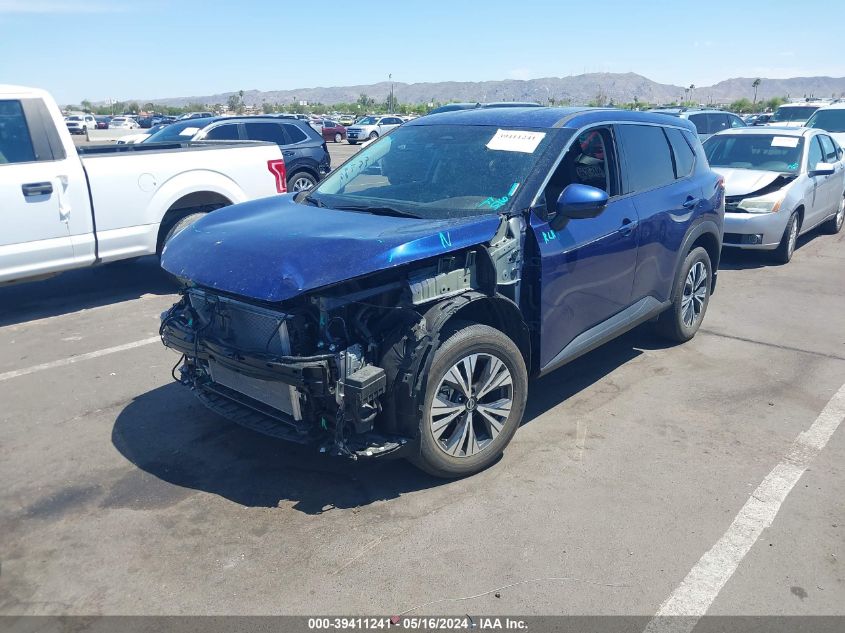 2021 Nissan Rogue Sv Fwd VIN: 5N1AT3BA3MC789120 Lot: 39411241