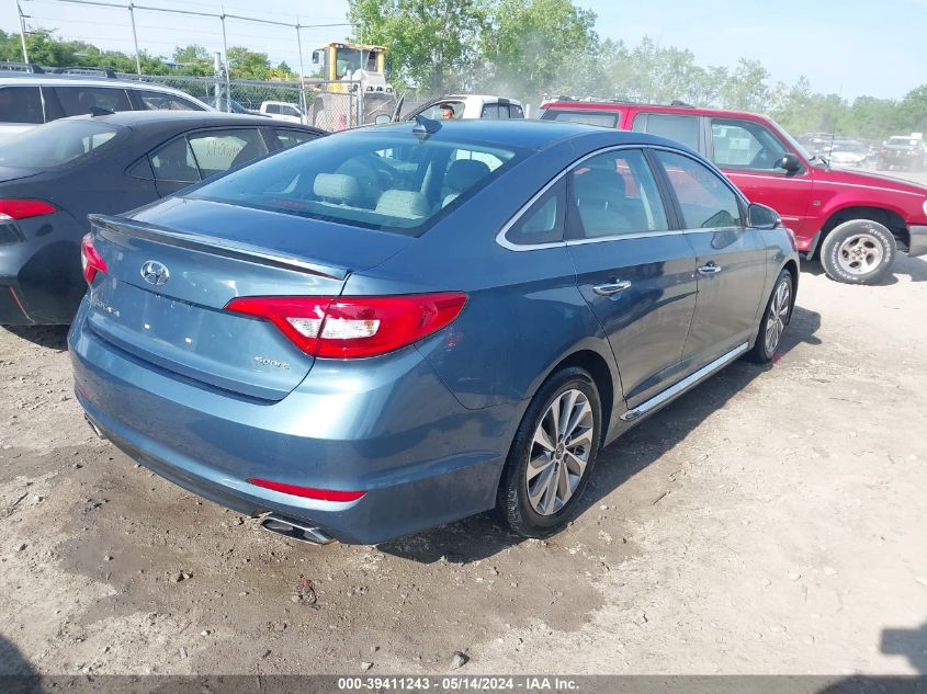 2015 Hyundai Sonata Sport VIN: 5NPE34AF6FH074137 Lot: 39411243