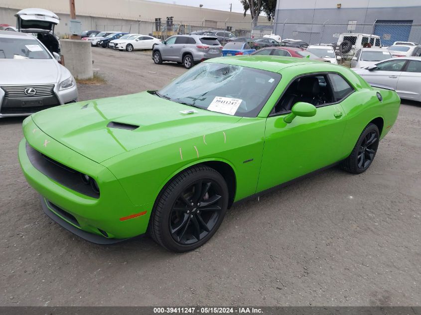 2017 Dodge Challenger R/T Plus VIN: 2C3CDZBT7HH554807 Lot: 39411247