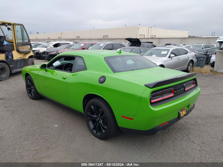 2017 Dodge Challenger R/T Plus VIN: 2C3CDZBT7HH554807 Lot: 39411247