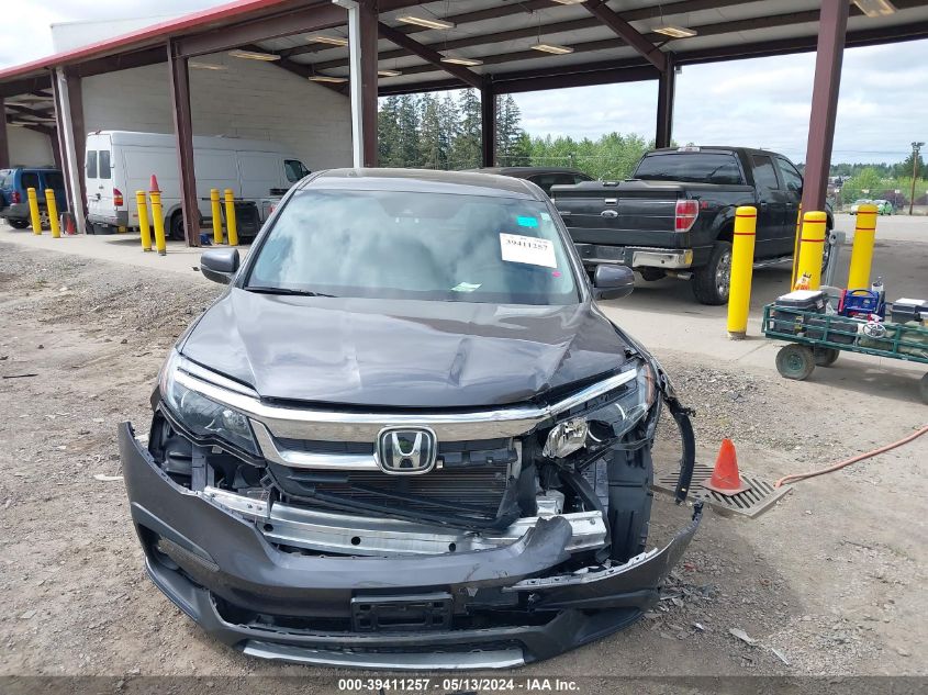 2019 Honda Pilot Ex-L VIN: 5FNYF6H49KB025401 Lot: 39411257