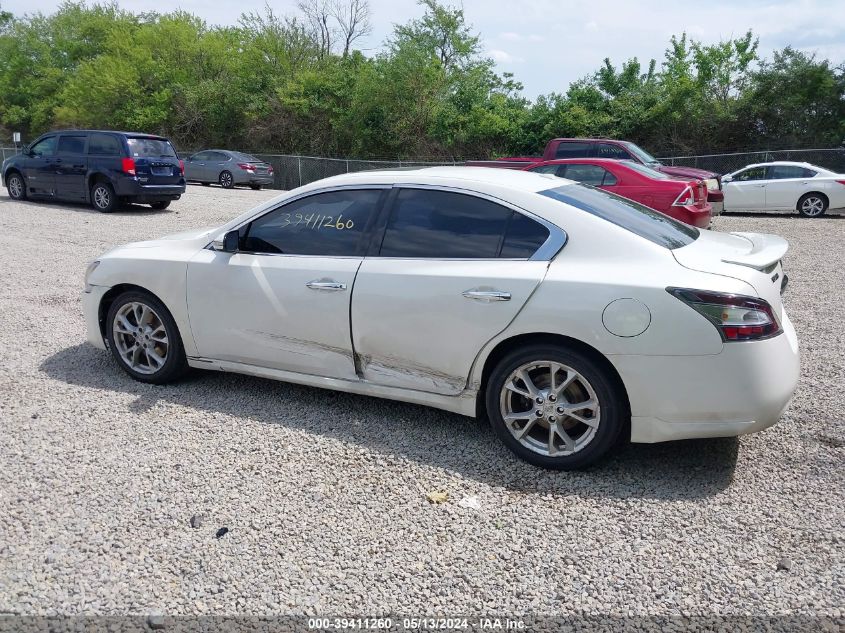 2012 Nissan Maxima 3.5 Sv VIN: 1N4AA5AP6CC852579 Lot: 39411260