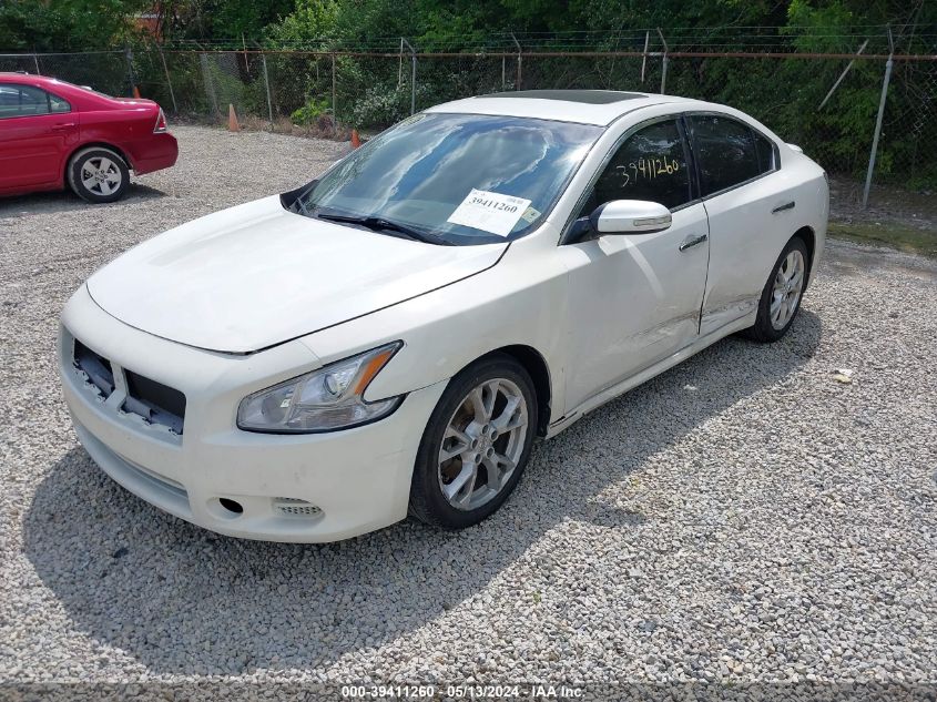 2012 Nissan Maxima 3.5 Sv VIN: 1N4AA5AP6CC852579 Lot: 39411260