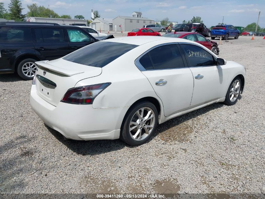 2012 Nissan Maxima 3.5 Sv VIN: 1N4AA5AP6CC852579 Lot: 39411260