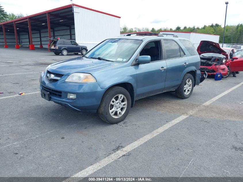 2006 Acura Mdx VIN: 2HNYD18906H512730 Lot: 39411264