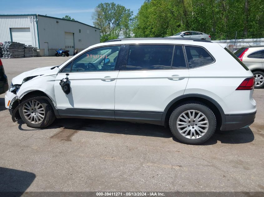 2018 Volkswagen Tiguan 2.0T S VIN: 3VV0B7AX7JM006957 Lot: 39411271