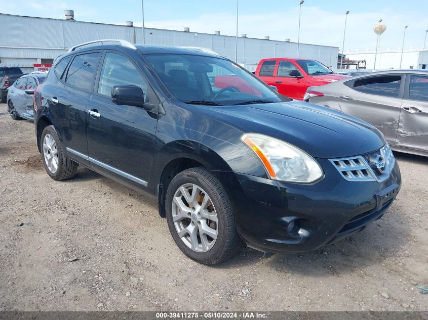 2013 Nissan Rogue Sv W/Sl Pkg VIN: JN8AS5MTXDW002152 Lot: 39411275