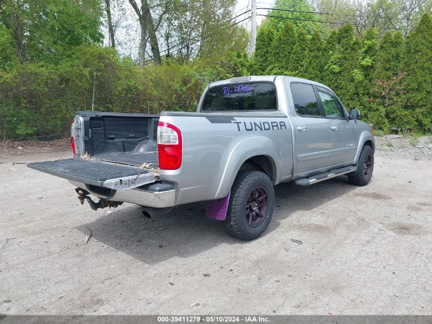 2006 Toyota Tundra Sr5 V8 VIN: 5TBDT44116S508737 Lot: 39411279