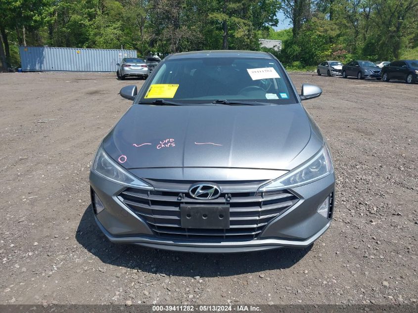 2019 Hyundai Elantra Se VIN: KMHD74LF1KU792607 Lot: 39411282