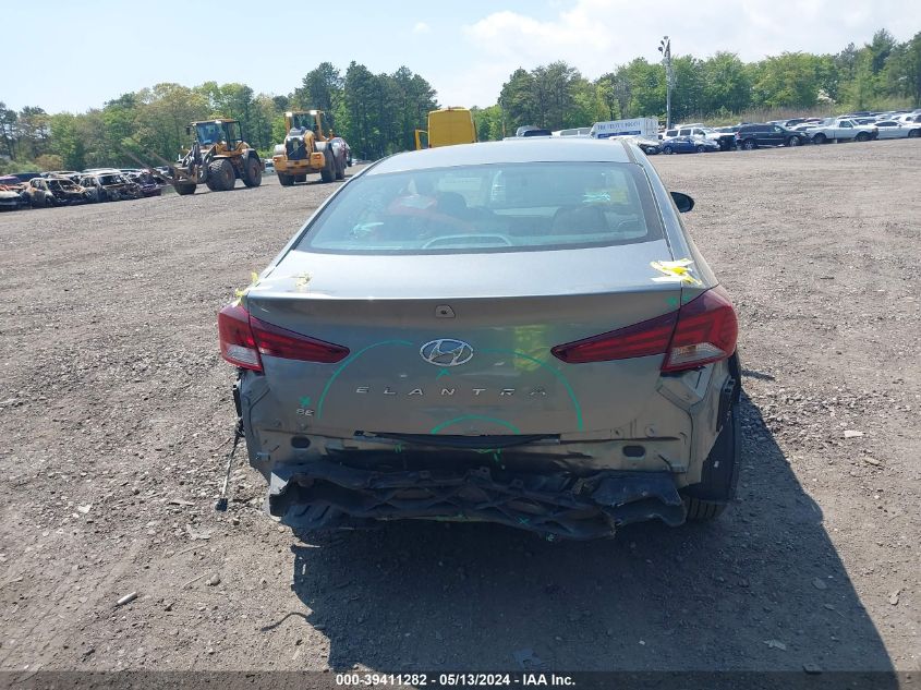 2019 Hyundai Elantra Se VIN: KMHD74LF1KU792607 Lot: 39411282