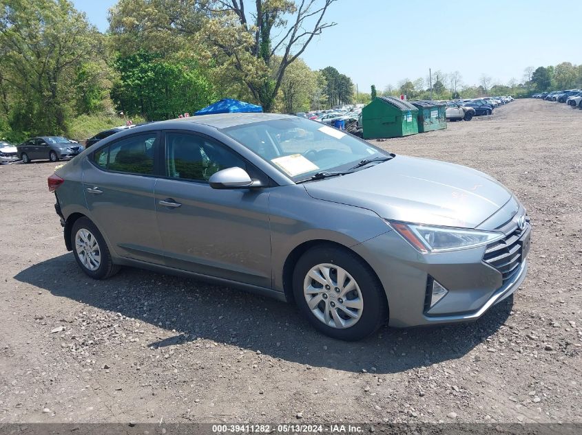 2019 Hyundai Elantra Se VIN: KMHD74LF1KU792607 Lot: 39411282