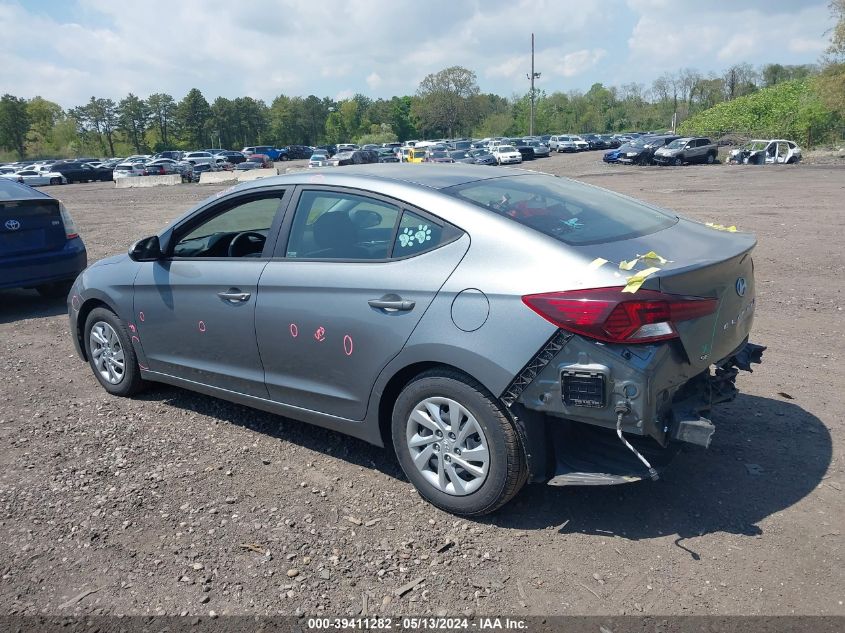 2019 Hyundai Elantra Se VIN: KMHD74LF1KU792607 Lot: 39411282