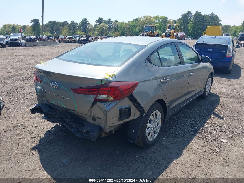 2019 Hyundai Elantra Se VIN: KMHD74LF1KU792607 Lot: 39411282