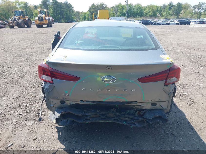 2019 Hyundai Elantra Se VIN: KMHD74LF1KU792607 Lot: 39411282