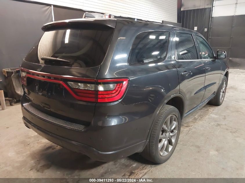 2014 Dodge Durango Sxt VIN: 1C4RDJAG9EC484219 Lot: 39411293