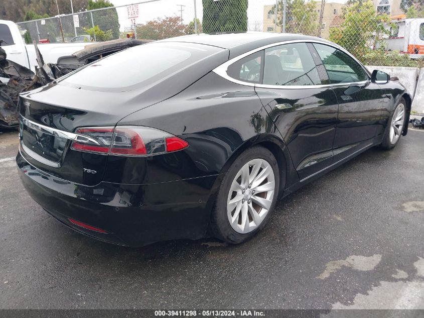 2018 Tesla Model S 100D/75D/P100D VIN: 5YJSA1E20JF290748 Lot: 39411298