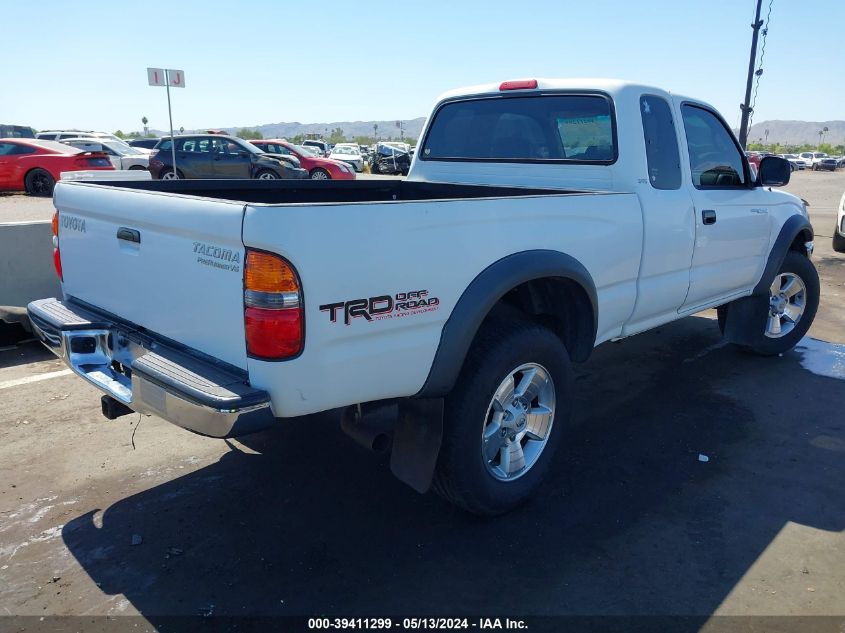 2004 Toyota Tacoma Xtracab Prerunner VIN: 5TESN92N14Z405944 Lot: 39411299