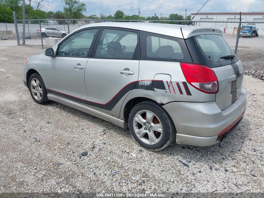 2003 Toyota Matrix Xr VIN: 2T1KR32E33C105201 Lot: 39411300