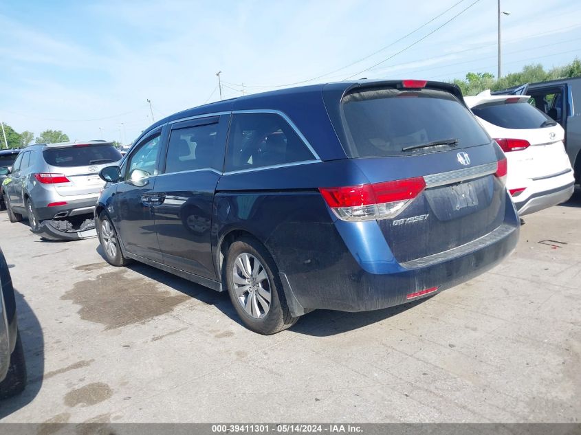 2015 Honda Odyssey Ex-L VIN: 5FNRL5H60FB028007 Lot: 39411301